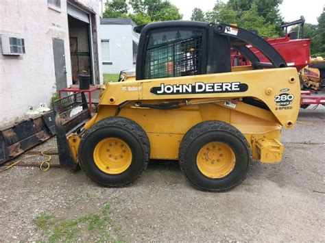 john deere 280 skid steer sale|260 280 skid steer tires.